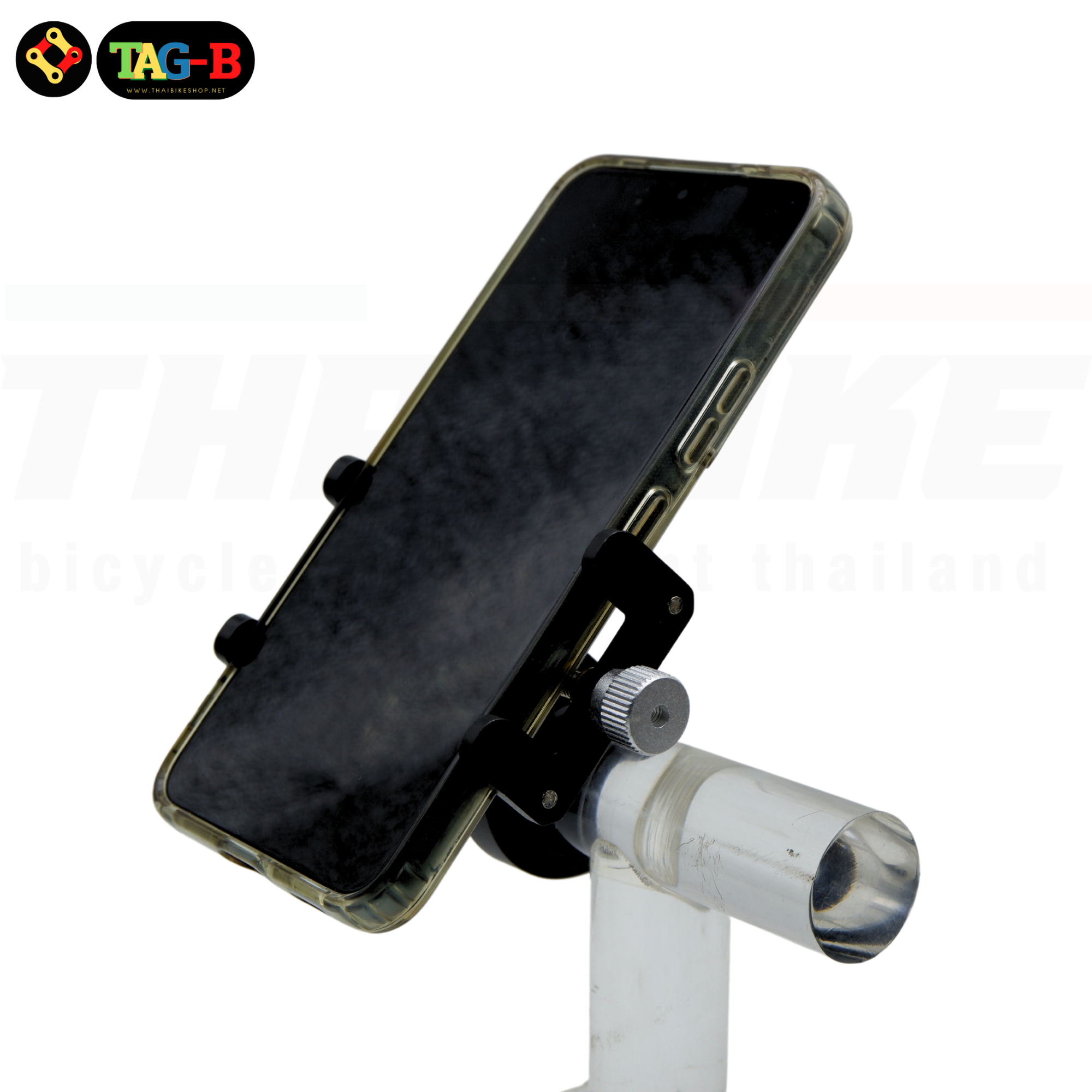 ขายึดโทรศัพท์กับจักรยานและมอเตอร์ไซค์แบบอลูมิเนียม TAG-B