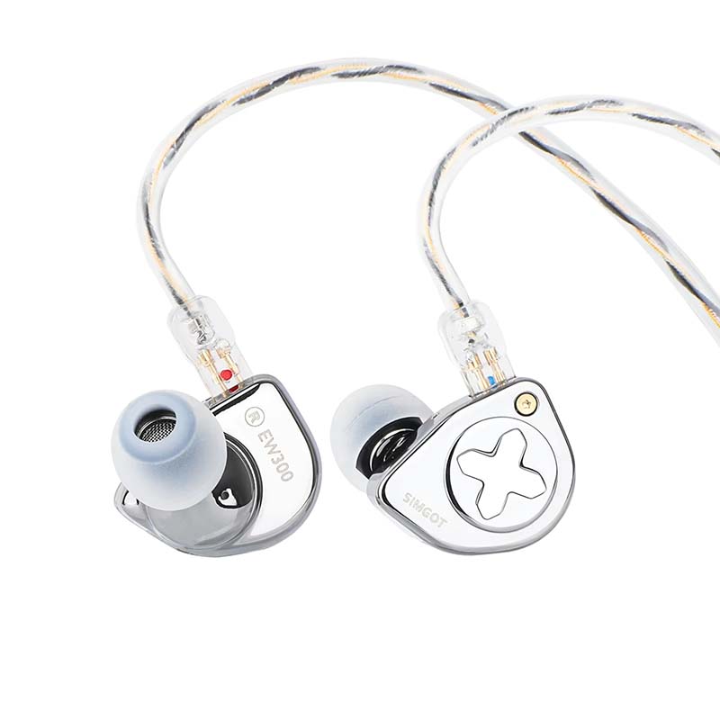 Simgot EW300 หูฟัง IEMs Hybrid 3 ไดร์เวอร์ 1DD+1Planar+1PZT เปลี่ยนท่อนำเสียงได้ ประกันศูนย์ไทย