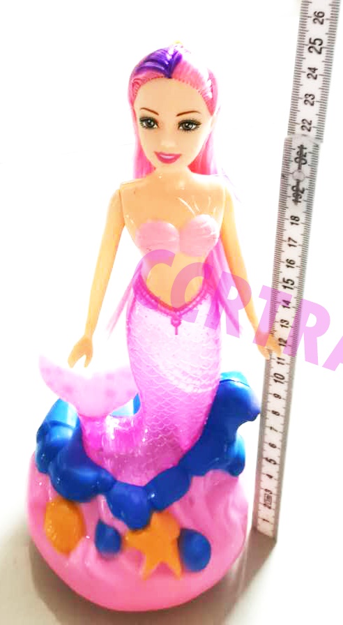 เมอร์เมดชนถอย มีเสียง มีไฟกล่อง 23 ซม.(1x3)