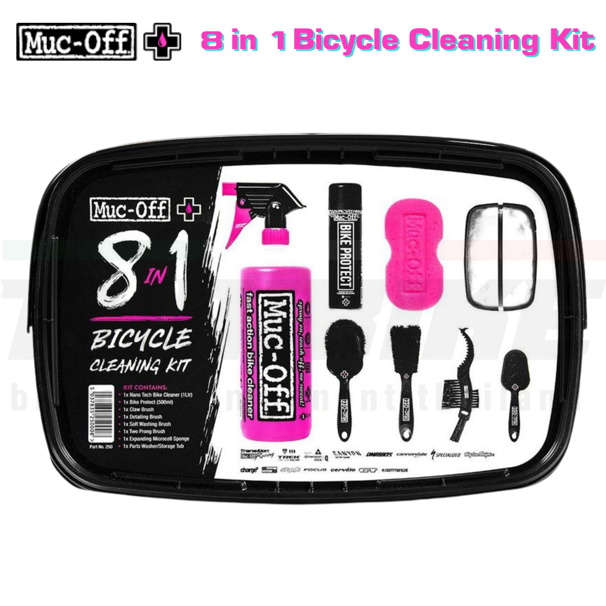 ชุดล้างจักรยาน muc-off. 8 in 1 Bicycle Cleaning Kit