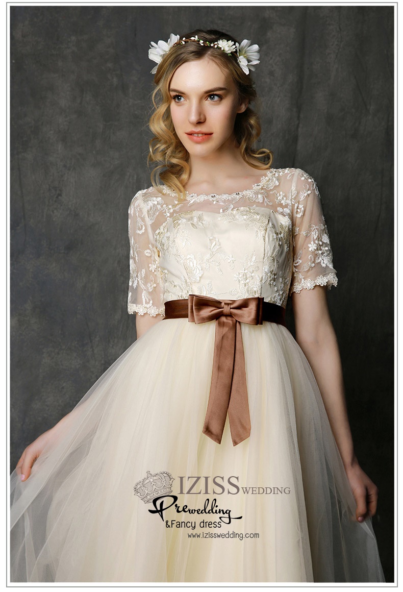 ฺBM0102 - พรีออเดอร์ ชุดเพื่อนเจ้าสาวราตรียาวสีส้มโอโรส แต่งผ้าลูกไม้ ตัดต่อกระโปรงผ้ามุ้ง สวยหวานฟรุ้งฟริ้งมากๆค่ะ