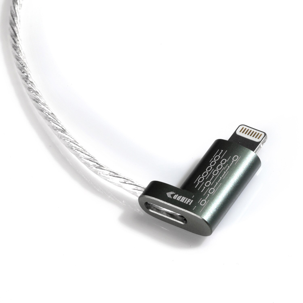 ขาย DD MFi06 สายแปลง Lightning เป็น USB TypeC สายชุบเงิน 6N OCC