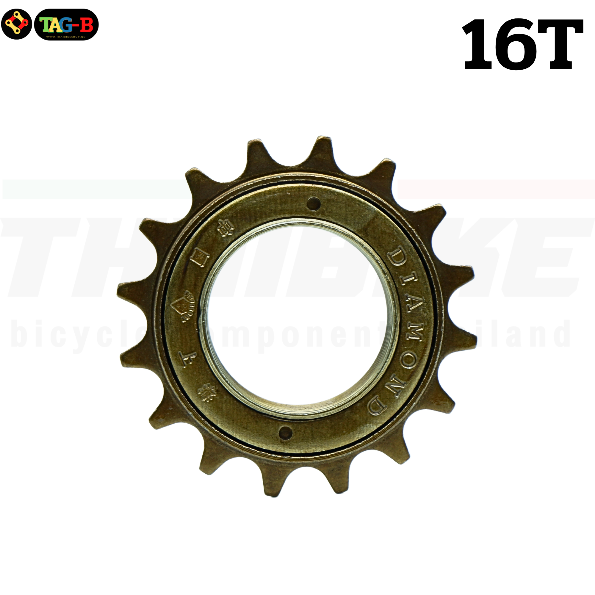 เฟืองหลังจักรยานซิงเกิ้ลสปีด เฟืองฟรี BMX / Fixie / เสือหมอบ / วินเทจ ขนาด 16-24 ฟัน (T)