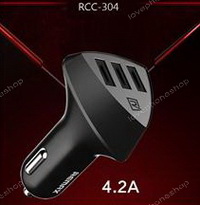 Car Charger 4.2A (Aliens,RCC-304) - REMAX สำหรับสมาร์ทโฟนทุกรุ่น ส่งฟรี!!