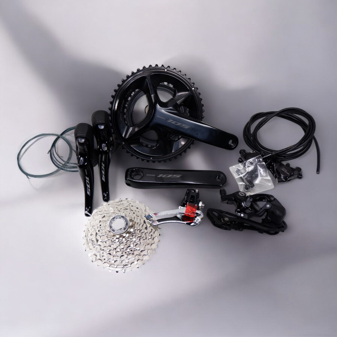 Shimano105R7100GroupsetDiscMechanical12Speed |ชุดเกียร์ดิสเบรก12สปีดแบบสายรุ่นใหม่ล่าสุด