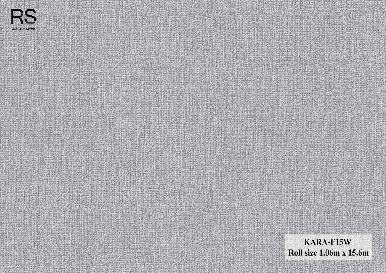 วอลเปเปอร์ สีเทาเข้ม KARA-F15W