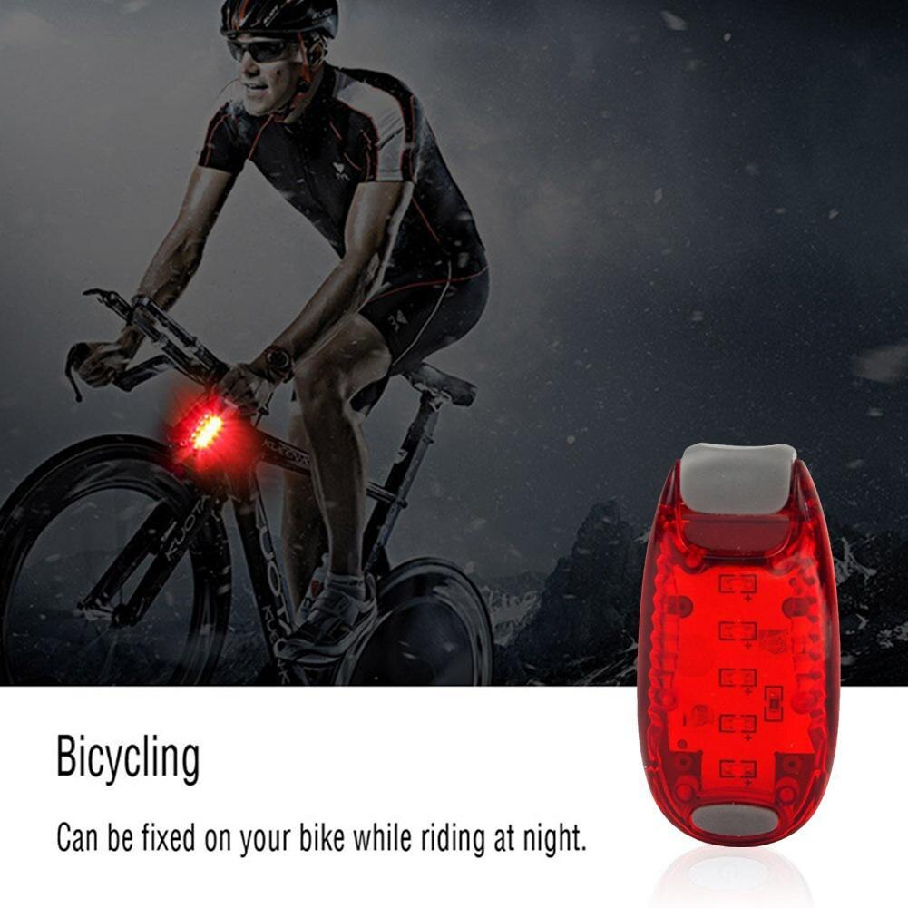 ไฟติดกระเป๋าวิ่ง ไฟท้ายจักรยาน ไฟติดหมวกจักรยาน THAIBIKE HJ-281