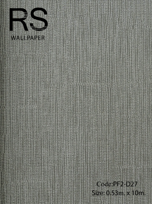 วอลเปเปอร์สีชาเขียวเข้ม PF2-D27