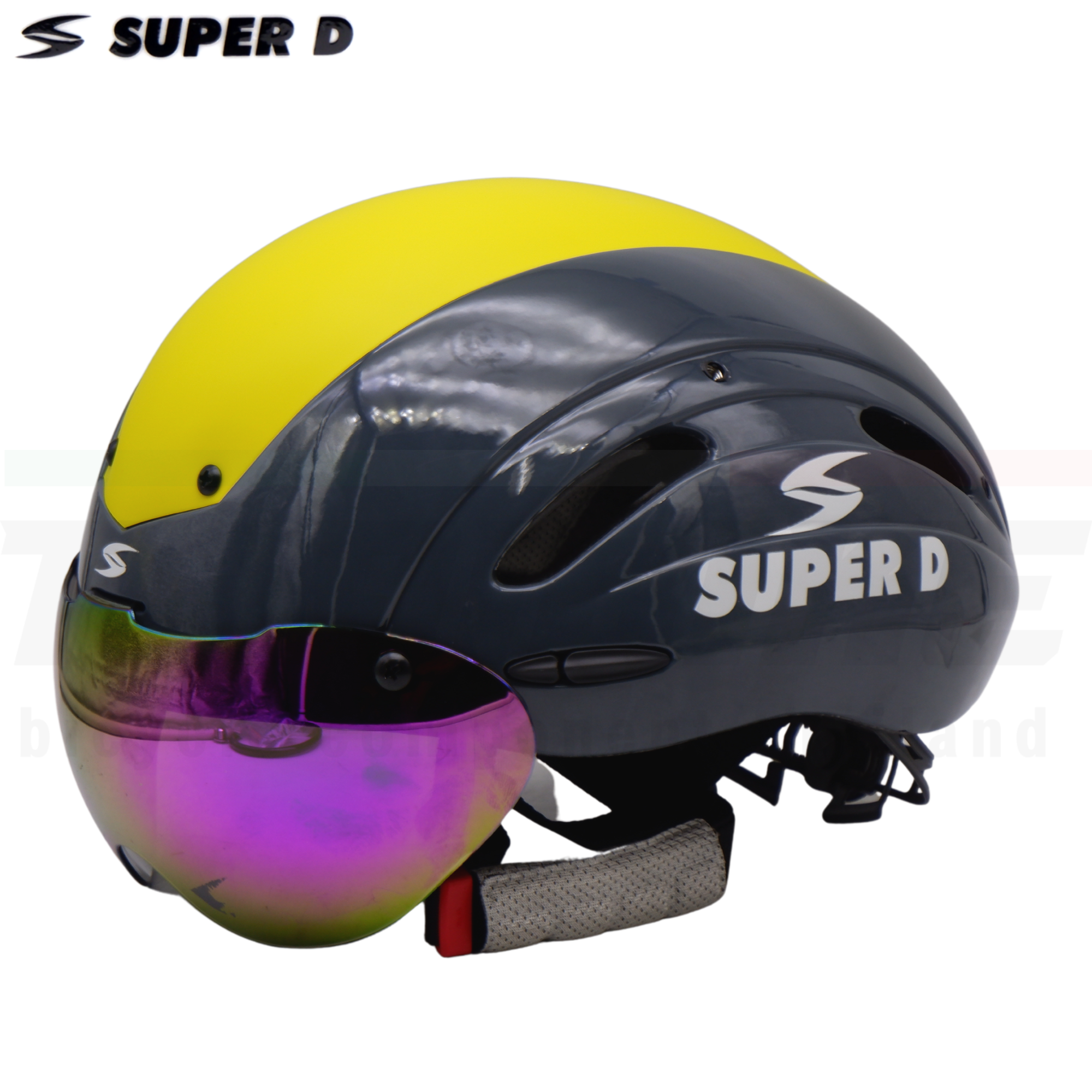 🚴♂️ หมวกกันน็อคจักรยาน SUPER D แบบแอร์โร่ว์ 2in1