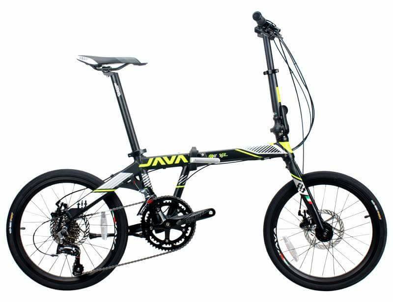 สุดคุ้ม รถจักรยานพับได้ JAVA FIT 18SPD เฟรมอลูมิเนียม