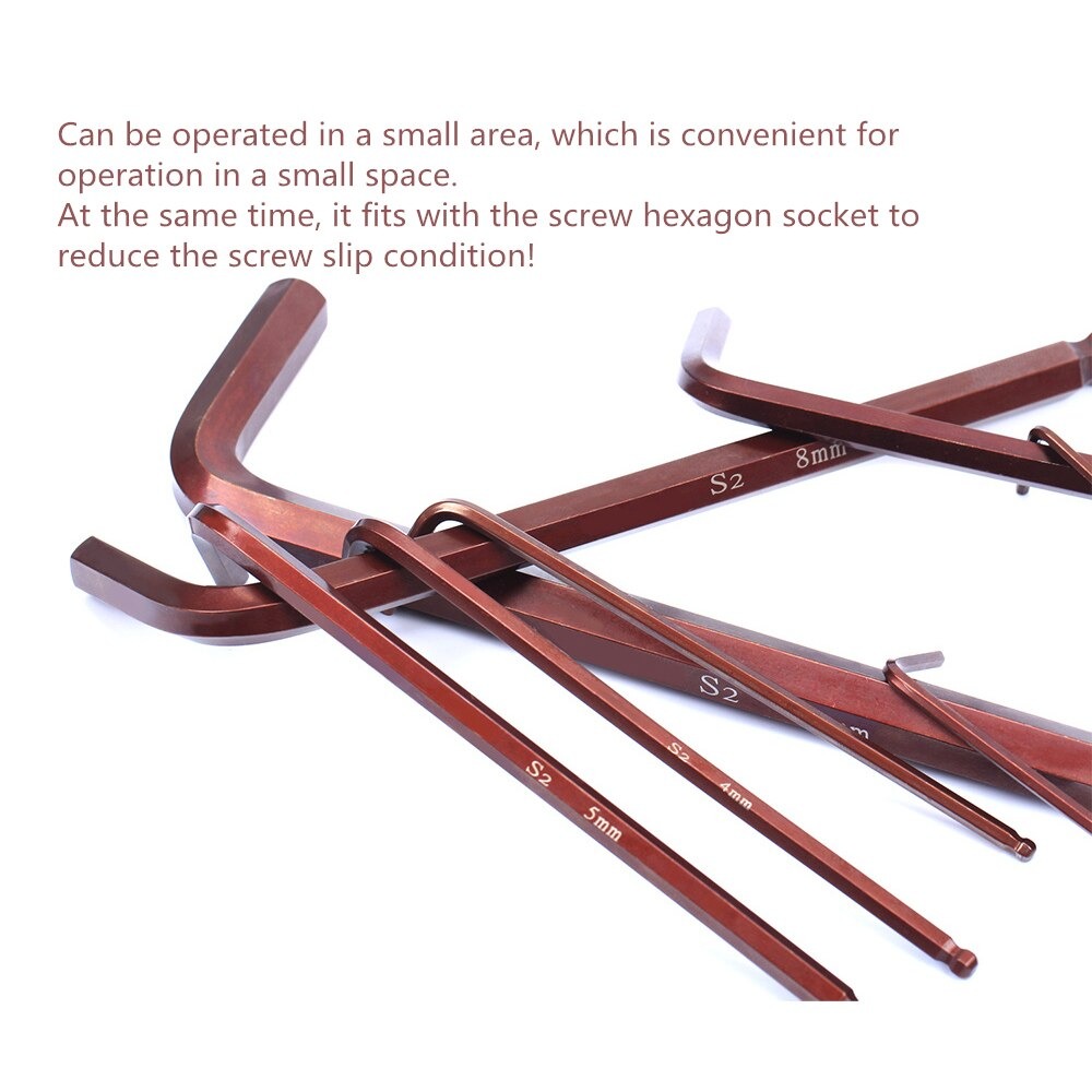 เครื่องมือหกเหลี่ยมสำหรับซ่อมและประกอบจักรยาน KENWAY HEXKEY