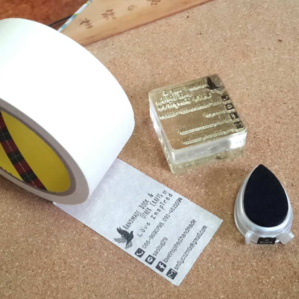 ผลงานออกแบบตรายาง ตราปั๊มใส