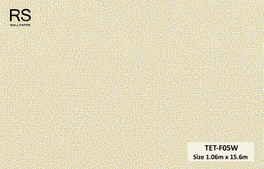 วอลเปเปอร์สีพื้นน้ำตาลทอง TET-F05W