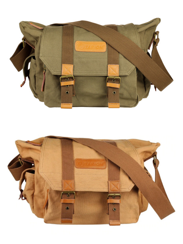 Tarion กระเป๋ากล้อง สะพายข้าง Vintage Canvas Camera Bag รุ่น SC222