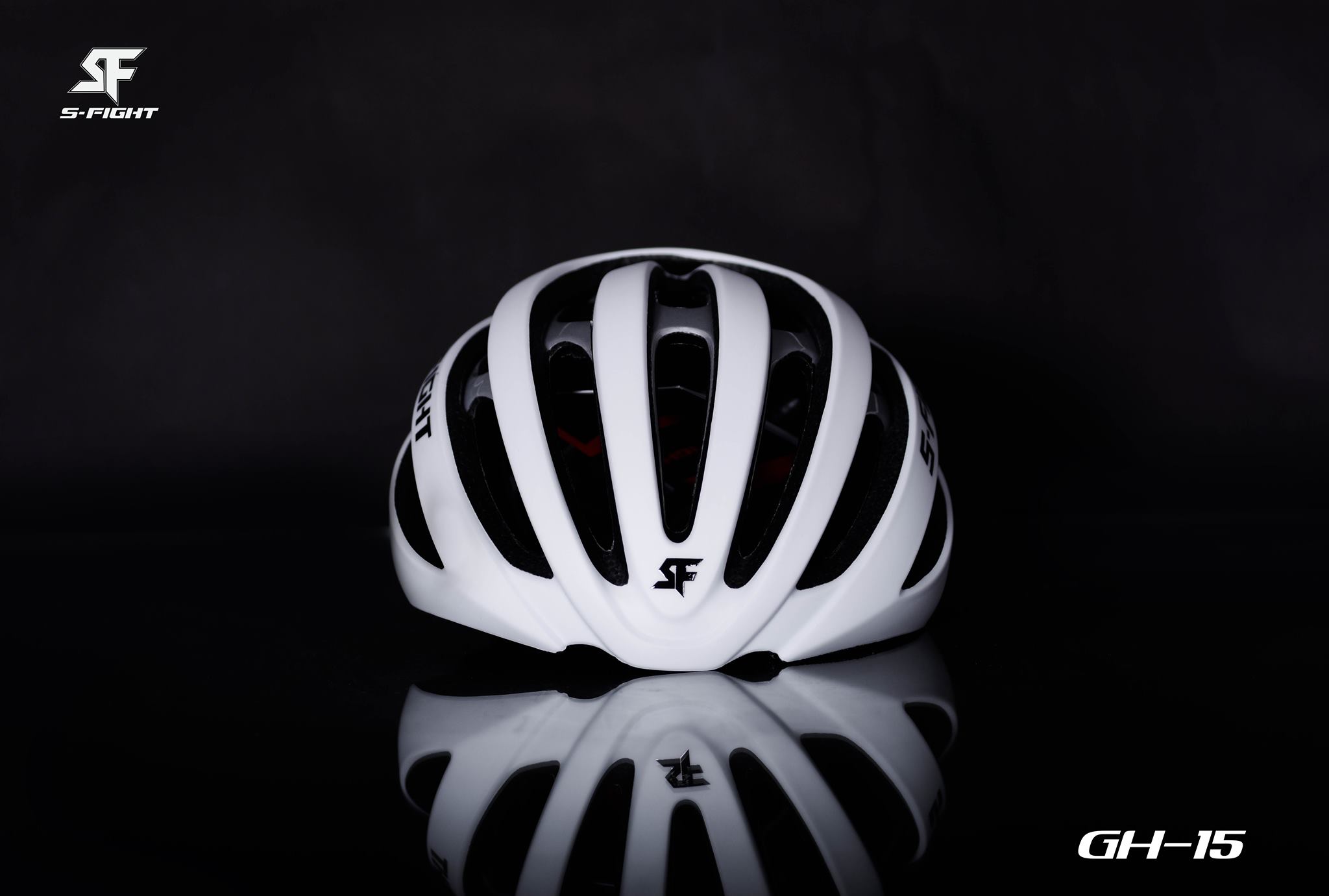 หมวกกันน็อคจักรยาน S-Fight รุ่น GH-15 หมวก 2 ชั้น เพิ่มความสวยงาม และทนทาน