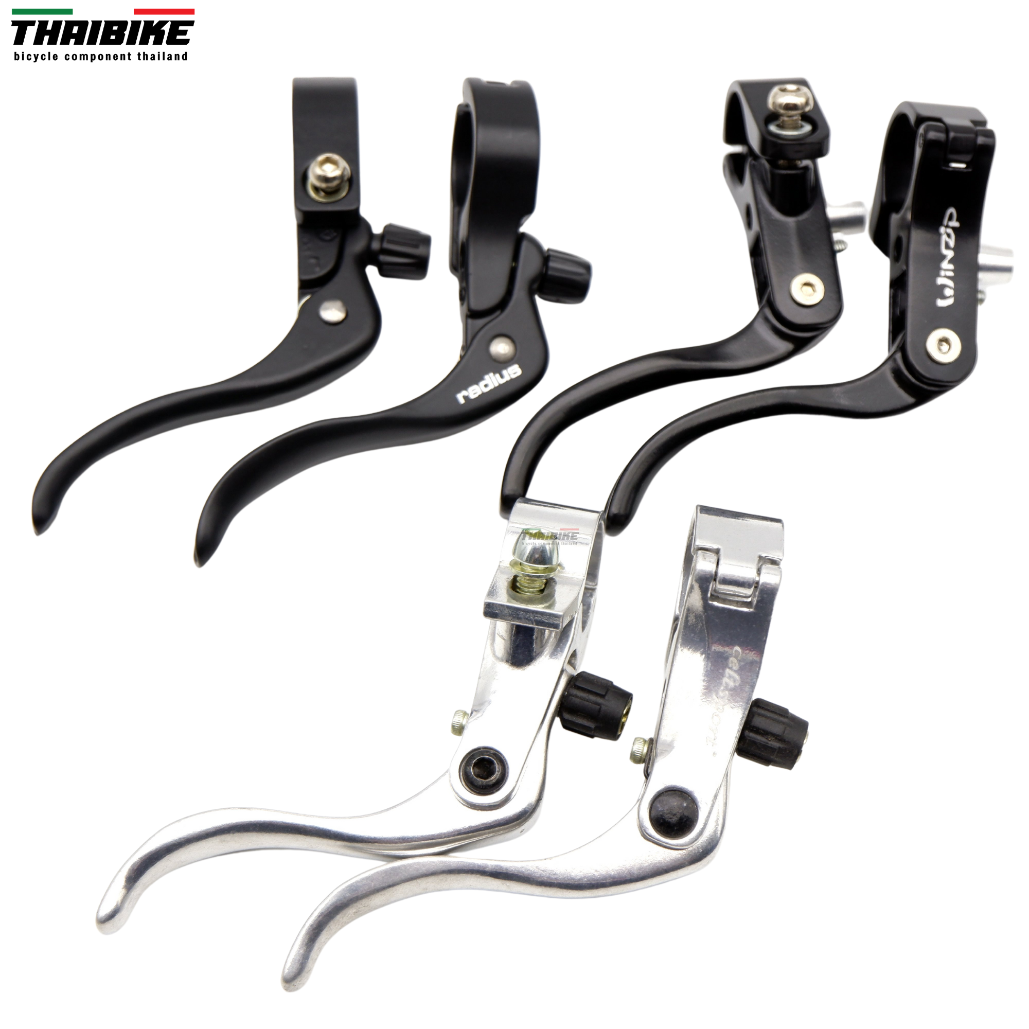 มือช่วยเบรคจักรยาน สำหรับติดเสือหมอบ ฟิกเกียร์ สำหรับแฮนด์ 22 มม.