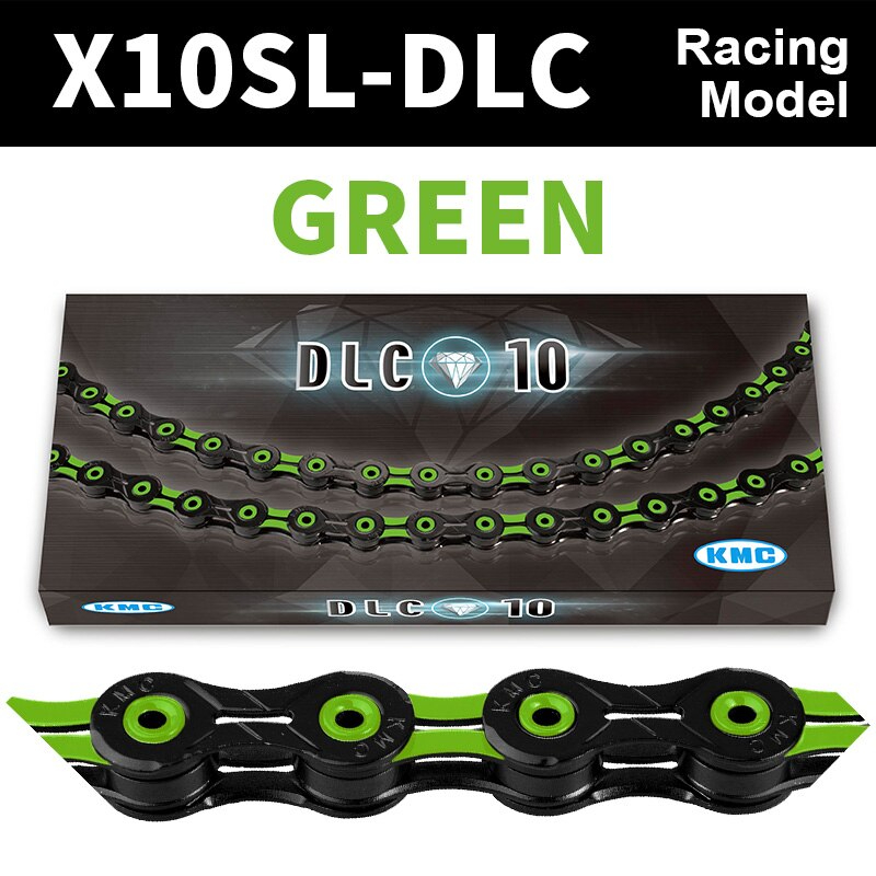 โซ่จักรยานเสือหมอบ เสือภูเขา KMC 10Speed Super Light Bike Chain DLC10