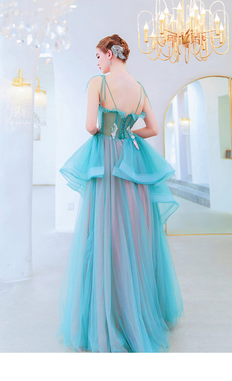 DL113 **พรีออเดอร์สีเขียวตุ่นตามรูปสุดท้ายค่ะ** ชุดออกงานสีเขียวตุ่น ชุดราตรี เดรสยาวออกงาน (Night party dresses) ชุดไปงานแต่งงานสวยๆ "ธีมสีเขียวตุ่น"