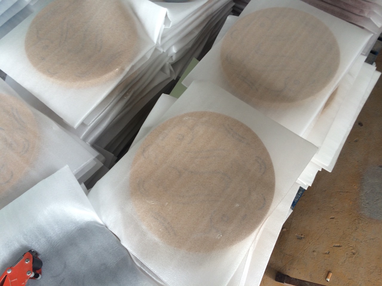 ซองepeโฟมหนา2มิลเคลือบพลาสติก ขนาด45x45ซม