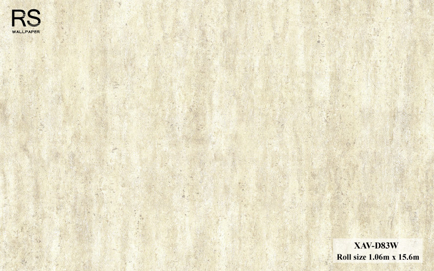 วอลเปเปอร์ ลายคอนกรีตปูนเปลือย สีครีมทอง XAV-D83W