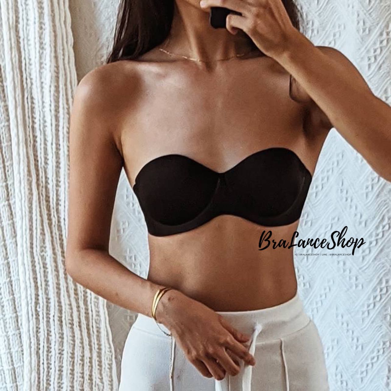 BLS✿221 บราเกาะอกไร้ขอบ โชว์หลัง