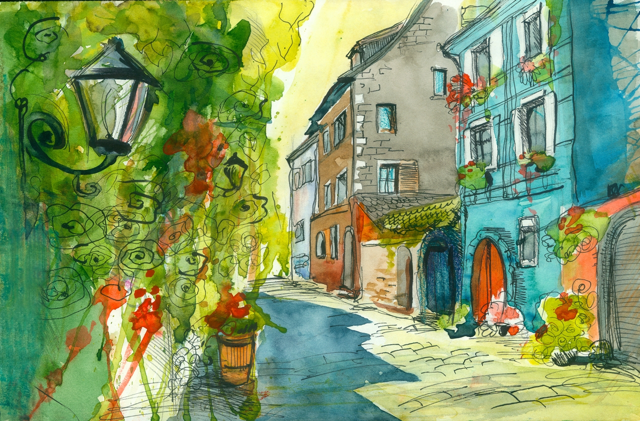 วอลเปเปอร์ ภาพสีน้ำมัน 004