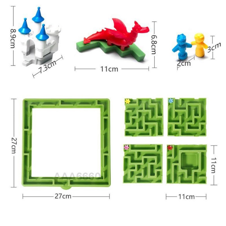 เกมตรรกะ prince & princess เกมเจ้าหญิงเจ้าชาย พร้อมส่งจากไทย