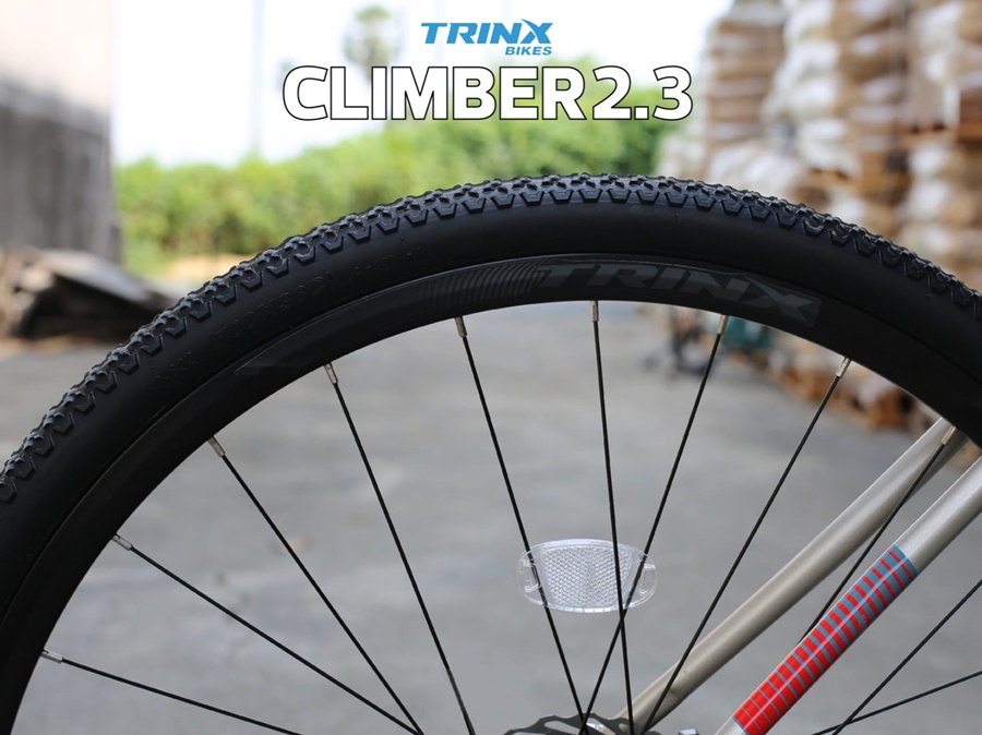 TRINX : CLIMBER 2.3 เสือหมอบ GRAVEL BIKE เฟรมอลูมิเนียม เกียร์ SHIMANO SORA 18 สปีด ดิสเบรกเคเบิ้ล ดุมซีลแบริ่ง