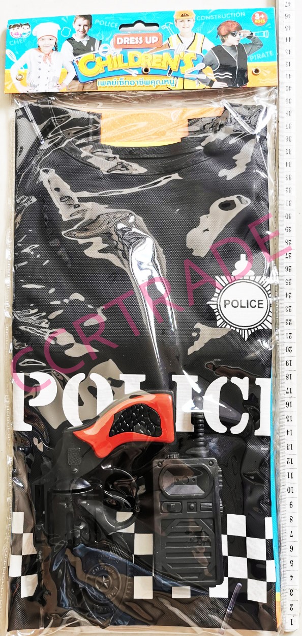 ชุดเพลย์เซ็ทอาชีพ+อุปกรณ์ถุง PVC 21x47 ซม.(1x3)