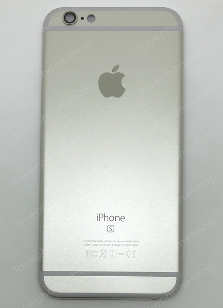 ชุดฝาหลัง (back housing) iPhone 6S สีขาว (ส่งฟรี)