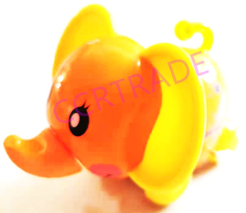 ช้างสีสดไขลานถาด 8x9 ซม.(งานห้าง)