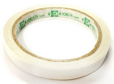เทปกาว 2 หน้า(บาง) 10 mm.x 20 m.