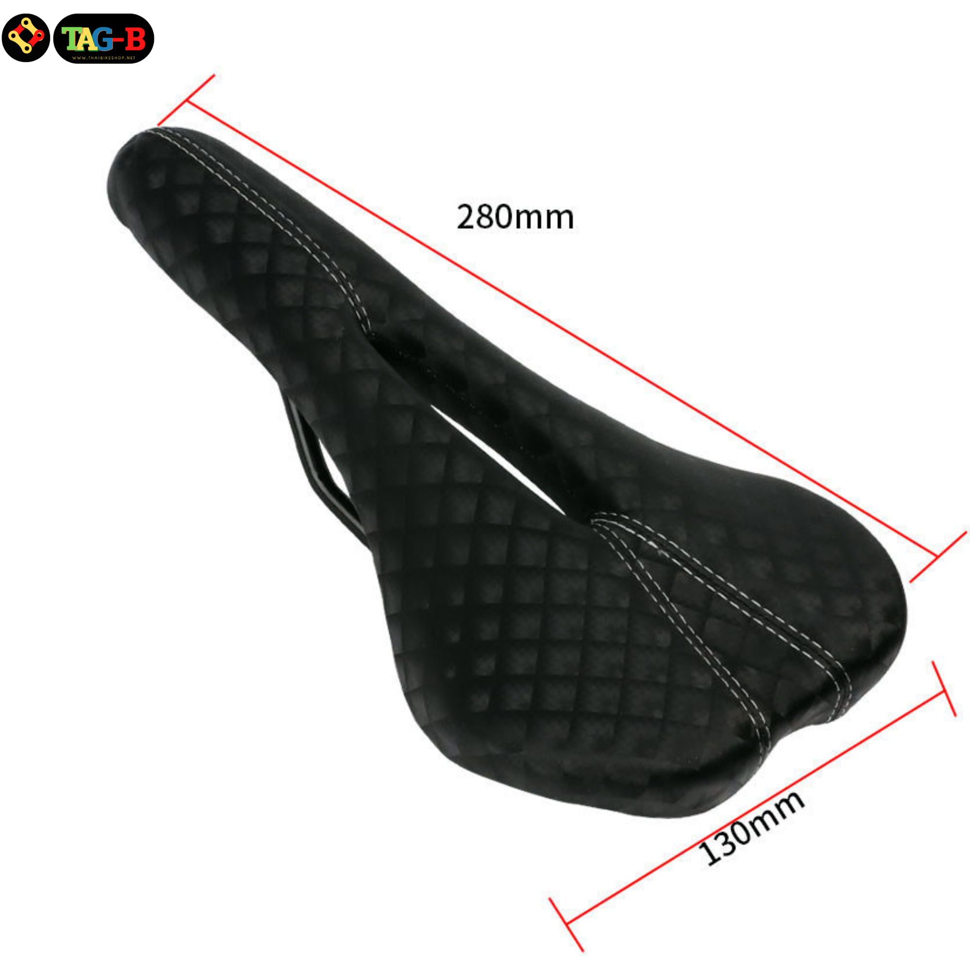 อานจักรยานเสือหมอบ เสือภูเขา THAIBIKE ลายเคพล่า