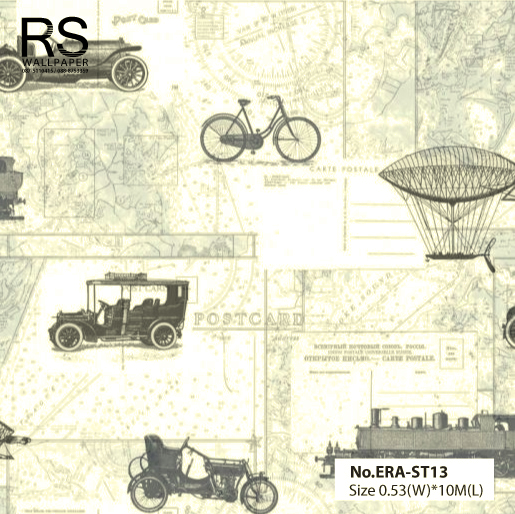 วอลเปเปอร์ ลายรถ No.ERA-ST13