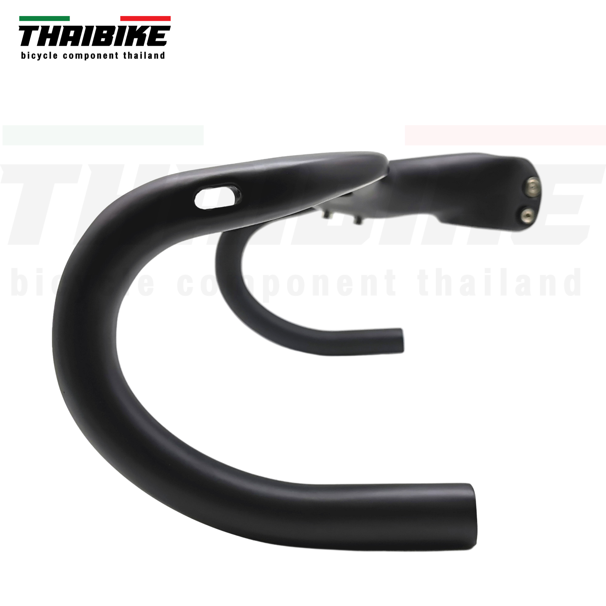 แฮนด์จักรยานคาร์บอนแบบอินทริเกต THAIBIKE Carbon Fiber Integrated Road Bike