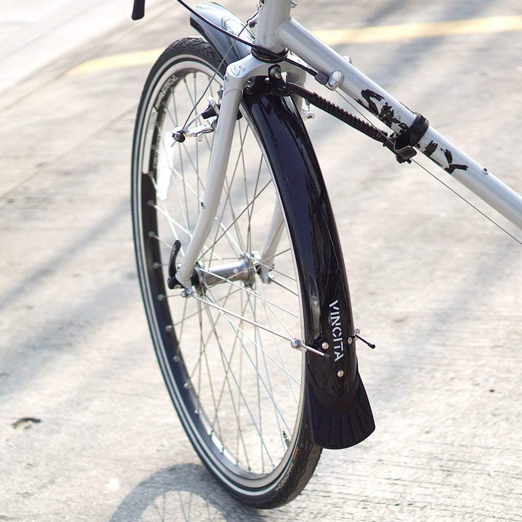 VINCITA F01 / F02 — บังโคลนจักรยานโพลีคาร์บอเนต สำหรับล้อ 26"–700C