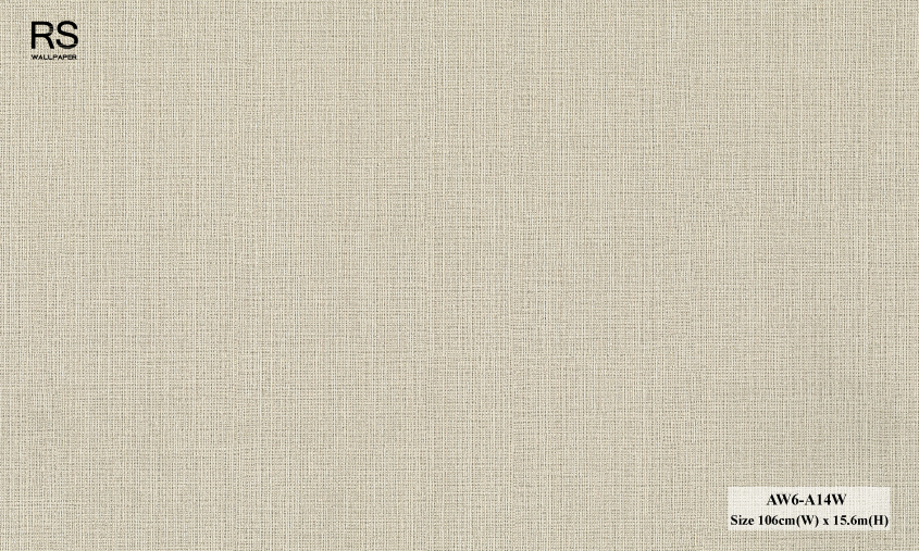 วอลเปเปอร์สีพื้น น้ำตาล AW6-A14W