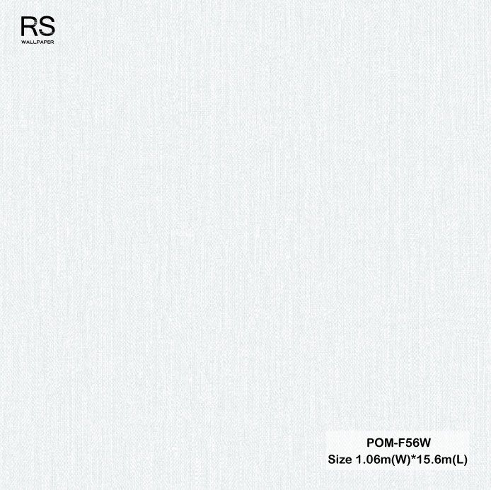 วอลเปเปอร์ลายผ้า สีฟ้าอ่อน POM-F56W
