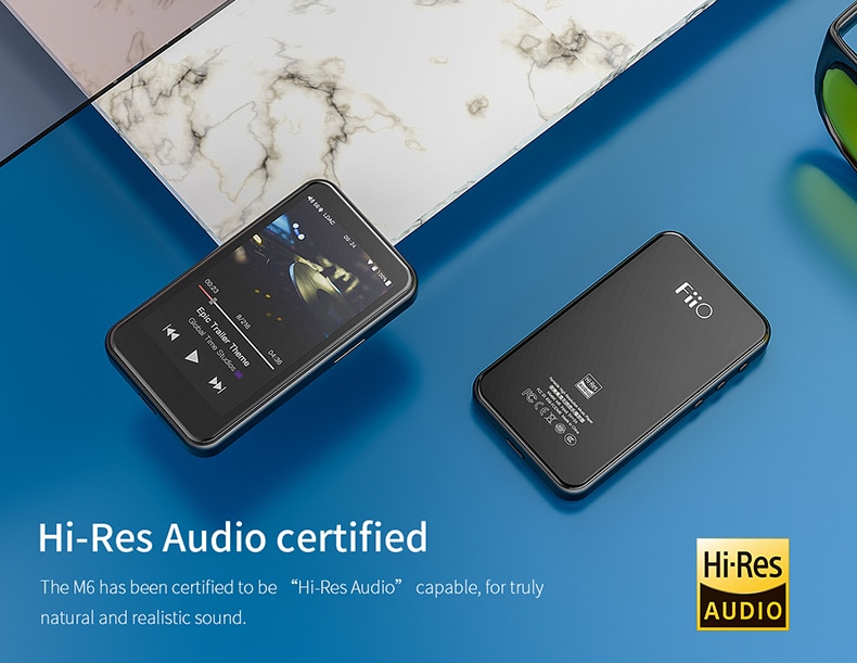 ขาย FiiO M6 DAP พกพา ชิป ES9018Q2C รองรับ Hi-Res , Bluetooth4.2 ประกันศูนย์ไทย