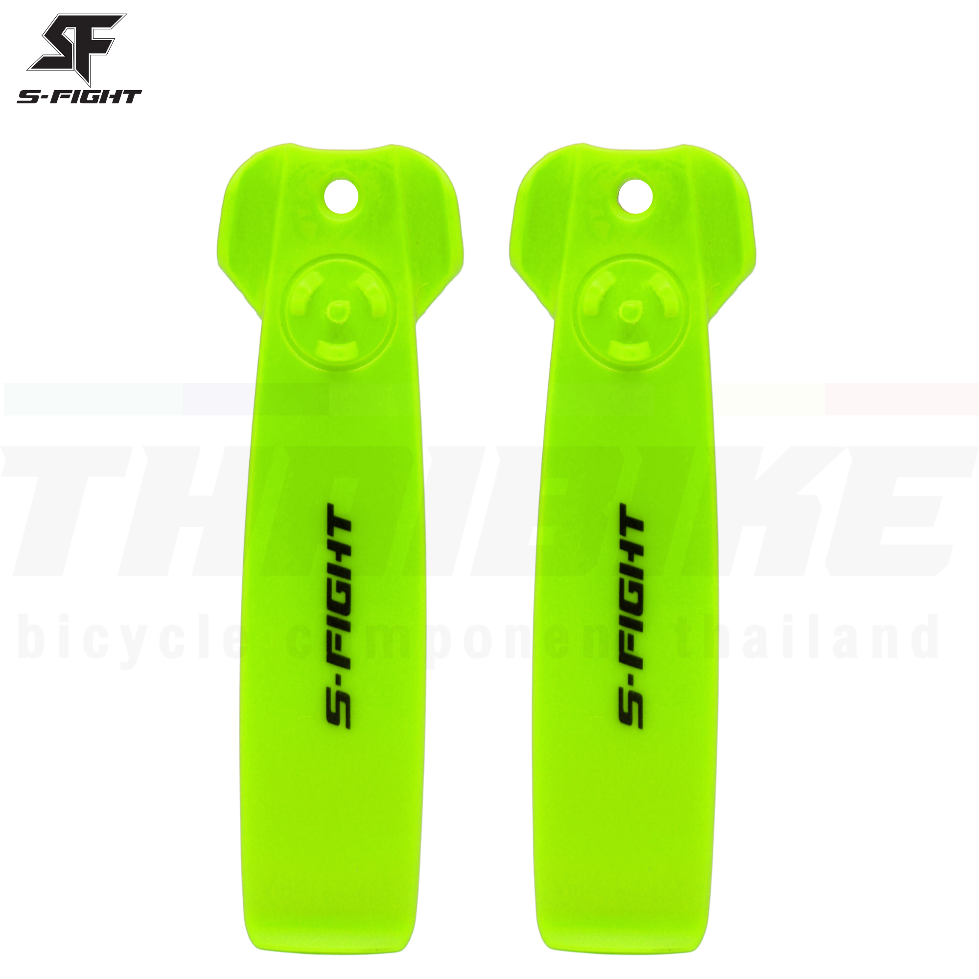 ที่งัดยางจักรยานแบบพลาสติก 2 ชิ้น ยี่ห้อ S-FIGHT ชุดปะยาง S-FIGHT