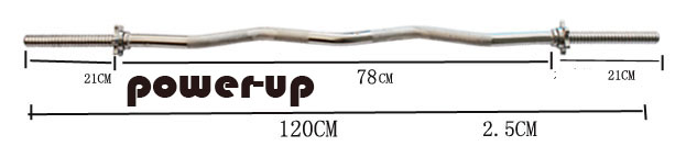 EZ บาร์ 120 cm แกนขนาด 1นิ้ว-420 บาท 1.2นิ้ว-990 บาท