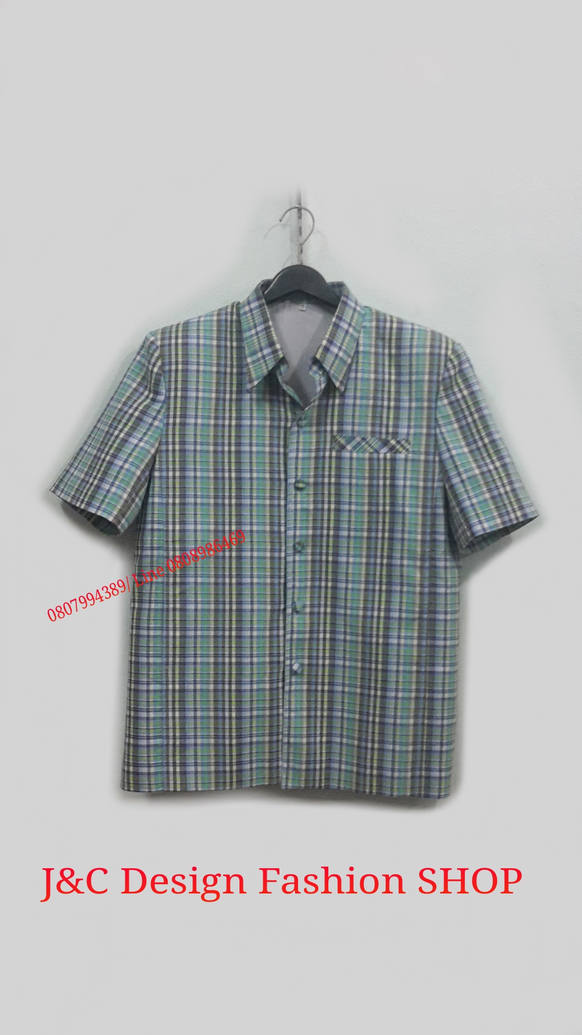 เสื้อสูทชายผ้าฝ้าย เสื้อสูทชายลายบลูเบอร์รี สูทผ้าไทยชาย ซาฟารีผ้าไทยชายสีเขียวมิ้นท์