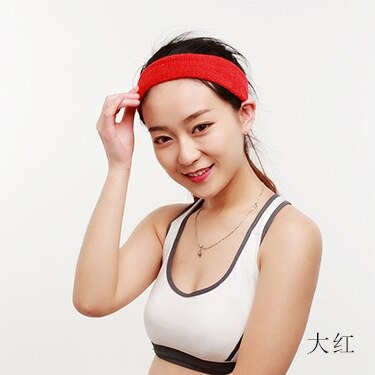 ผ้ากันเหงื่อ Headband Hairband Cotton