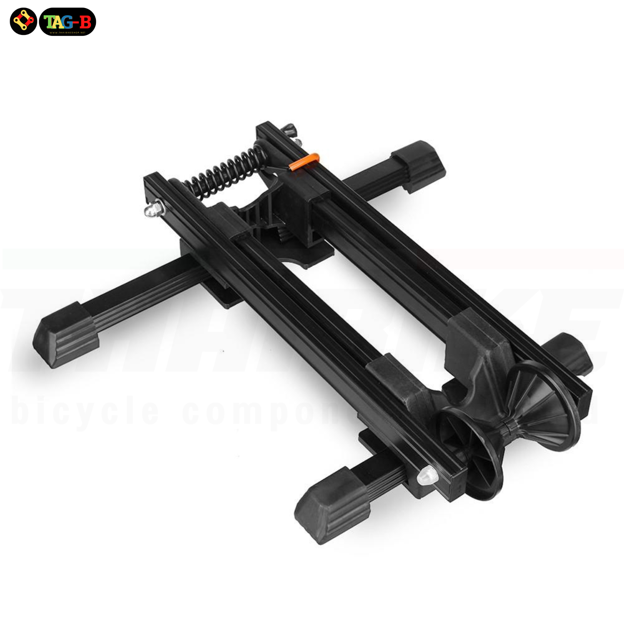 ขาตั้งจักรยานแบบมีสปริงรุ่นพับได้ ตัว L THAIBIKE สำหรับล้อ 20 24 26 27.5 29 700C