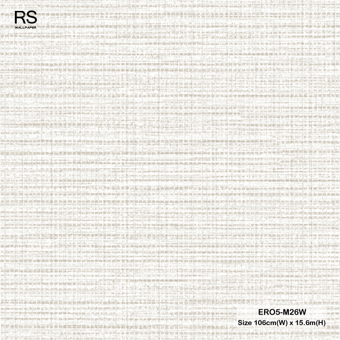 วอลเปเปอร์ลายผ้าสีครีม ERO5-M26W