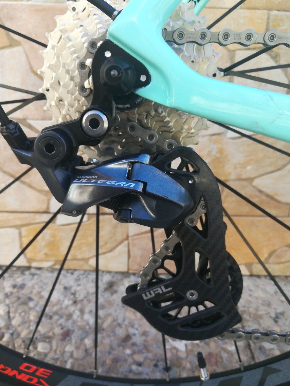 ตีนผีแต่ง ขาแต่งตีนผี เซรามิค WTF รุ่น SD8 รองรับ SHIMANO 6700 6770 6800 6870 9000 9070