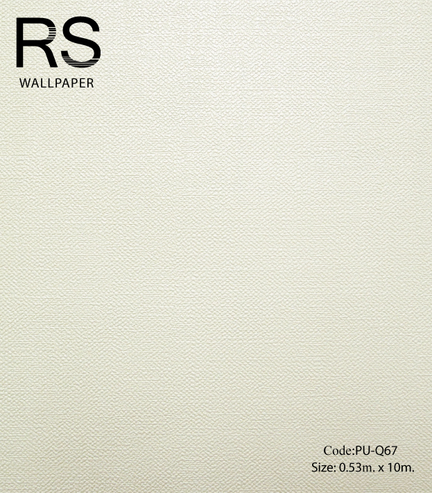 วอลเปเปอร์เทกเจอร์ผ้าพื้นโทนสีขาวมุก PU-Q67
