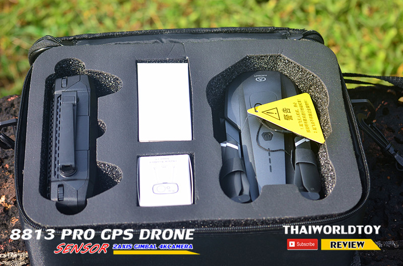 Mini 8813 GPS Drone+Sensor+4KCamera (โดรนมีระบบป้องกันการชน)