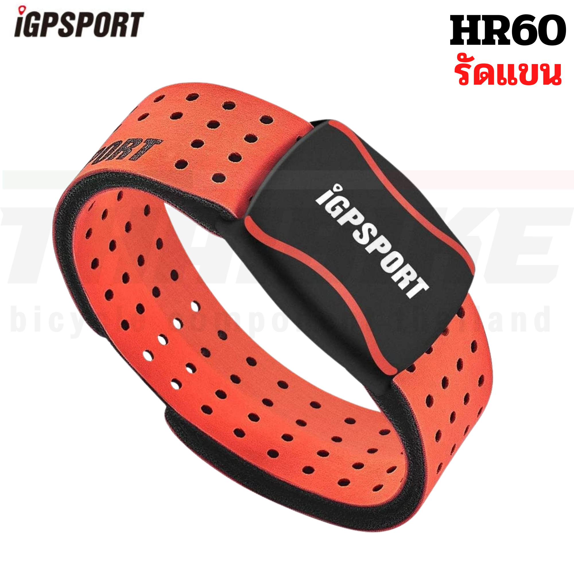 วัดหัวใจ ฮาร์ทเรท iGPSPORT HR40/HR60 ANT+ Bluetooth 4.0 สายวัดพร้อมตัววัดฮาทเรท จักรยาน รัดแขน รัดอก