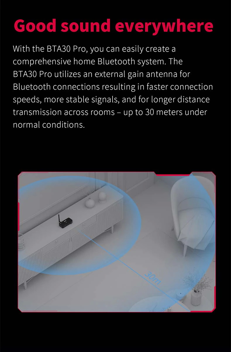 FiiO BTA30 PRO ตัวรับและส่งสัญญาณไร้สายรองรับ Bluetooth5.0 ประกันศูนย์ไทย